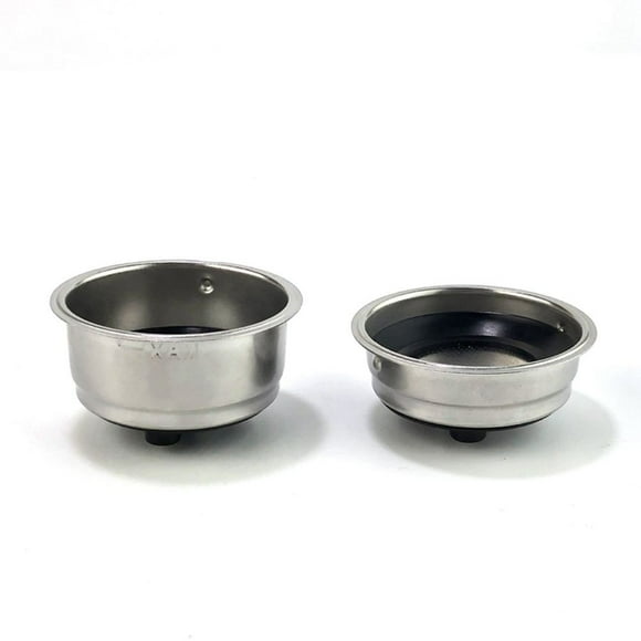 Bgsha 2pc Coffee Filte AD-Friendly Detachable Stainless Steel Coffee Filter Basket Strainer Coffee Machine Accessories For Home Office