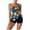 Yellow, variant on VerPetridure Tankini Swimsuit for Women Two Piece High Waisted Bathing Suit Tummy Control Swimwear Slimming Swim Suit with Boyshorts