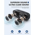thumbnail image 2 of Altavoz Bluetooth LENRUE inalámbrico portátil con 12 horas de reproducción, color rojo, 2 of 6