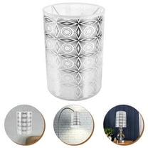 EXHUMKY Drum Lampshade with Cloth and Iron Frame for Floor Lamps, Soft Lighting Decor, Modern Home