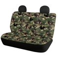 thumbnail image 4 of CHAQLIN Camouflage Eagle, Non-Slip Replacement Back Seat Protectors Set of 2 Waterproof All Weather Car Back Seat Cover for Auto Car Interior, 4 of 6