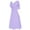 Purple, variant on KkSLirnhs Formal Dresses for Women Plus Size Dresses under $10 Women formal Wedding Bridesmaid High-waist Party Ball Prom Gown Cocktail Dress Purple XXXXL