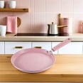 thumbnail image 4 of UPOUART Pink Aluminum Alloy Frying Pan 1Set With Non-Stick Surface For Versatile Home Cooking, 4 of 8