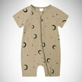 thumbnail image 3 of Bodysuits For Boy Unisex Baby Boy Girl Rompers Cartoon Dinosaur Prints Short Sleeve Zipper Jumpsuits Suit Bodysuit 12-18 Months, 3 of 3