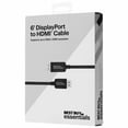 thumbnail image 3 of Best Buy Essentials 1.8m (6 ft.) DisplayPort to HDMI Cable – BE-PCDPHD6-C – Full HD Video & Audio, 3 of 3