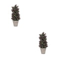 thumbnail image 2 of Bearachild Planta artificial con lavabo, árbol, plantas en maceta, maceta de pulpa de plástico para interiores y exteriores, decoración de Type5 NO5, 2 of 6