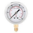 thumbnail image 3 of Pressure Gauge Radial Pressure Gauge Pressure Measurement Tool Oil Filled Pressure Gauge Measuring Instrument TSPGG6047bar 1/4BSP Y60 Radial Oil Filled Pressure Gauge Instrument, 3 of 8