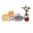 thumbnail image 2 of Spot Paper Box Little Man Cardboard Box Head Cover Disguise Cat Rock Removable Plush Doll Stuffed Doll, 2 of 3