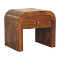 thumbnail image 2 of Artisan Furniture Solid Wood Darcy Chestnut Nightstand, 2 of 8