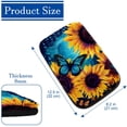 thumbnail image 4 of Butterfly Soft and Comfortable Furry Printed Car Armrest Pad Cover - 12.5x8.2 Inch, 4 of 6