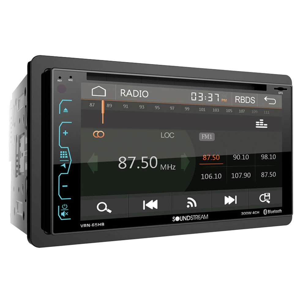 SoundStream VRN-65HB 2 DIN Audio System with GPS Navigation & Android PhoneLink - image 2 of 3