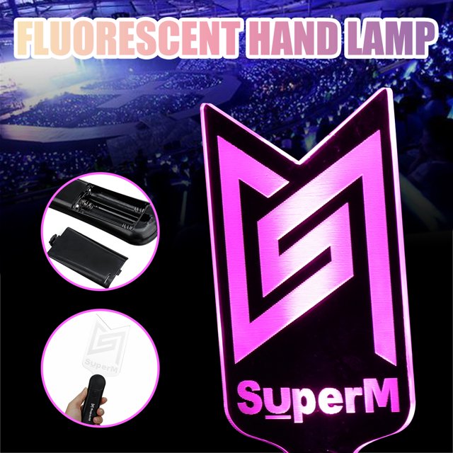 SuperM Lightstick from Debut Showcase Led Lamp Stick Concert Lamp Lightstick Fluorescent Stick