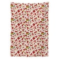 thumbnail image 3 of Ambesonne Christmas Tablecloth Rectangular Table Cover, Cartoon Santa Claus, 52"x70", Multicolor, 3 of 4