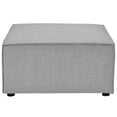 thumbnail image 4 of Modway Saybrook Outdoor Patio Upholstered 6-Piece Sectional Sofa in Gray, 4 of 13