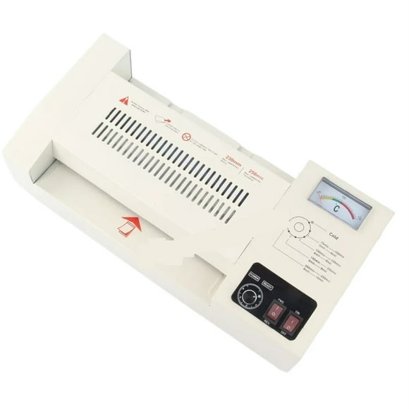 A4 230mm Hot +Cold Thermal Laminating Machine Pouch Roll Laminator Office Equipment Embossers