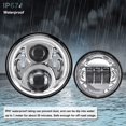 thumbnail image 4 of Faro delantero de moto LED de 7 pulgadas ALyoned para Harley Davidson, 4 of 7