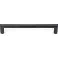 thumbnail image 2 of Contemporary Round Cabinet Pull, 160 Millimeters, Zinc Base Material, Matte Black by Stone Harbor Hardware, 2 of 2