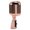 Rose Gold, variant on Vintage Dynamic Microphone, Classic Retro Style Microphone, Cardioid Directional Zinc Alloy Self Tensioning Rotating Rack Retro Dynamic Vocal Microphone for KTV Party