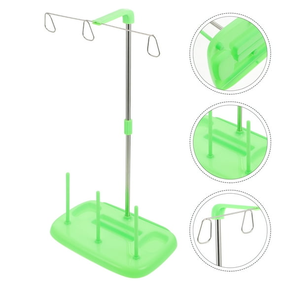 FESTFENDS Stand for Thread or Yarn Cones Green Plastic 1Pcs 14.8x7.7x5.1in