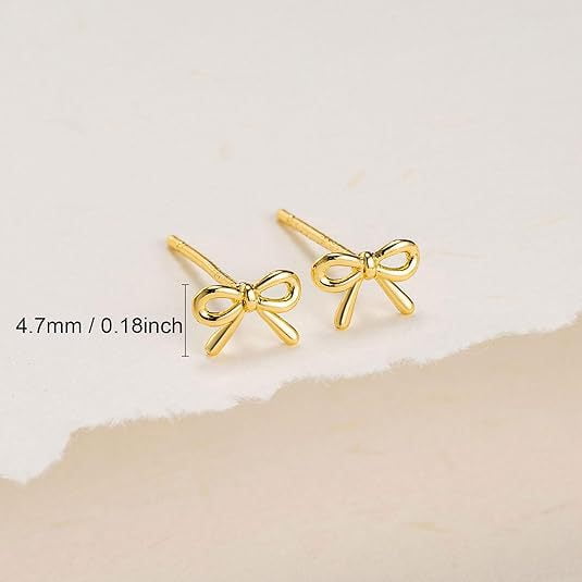 Gold Earrings for Women 14K Gold Plated Cross Stud Earring Dainty Minimalist Simple Small Earrings Jewelry Gift for Her