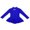 Royal Blue, variant on renvena Kids Girls Mesh Splice Ice Figure Tutu Dress Leotard Long Sleeves Gymnastic Skirt