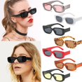 thumbnail image 2 of Estilo Oval gafas de sol de las mujeres Vintage Retro marco redondo blanco hombres gafas de sol mujer negro Hip Hop claro gafas UV400pangjing, 2 of 4