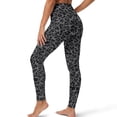 thumbnail image 2 of SEANATIVE Leggings for Women Tummy Control Gray Leopard Print, 2XL, 2 of 6