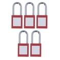 thumbnail image 3 of Candados de seguridad Jadeshay 5 juegos de Candados de bloqueo y etiquetado Nylon, metal A, 3 of 8