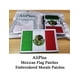 thumbnail image 2 of 2 parches de bandera de México AliPlus bordados tácticos militares morales parche gancho y bucle, 2 of 8