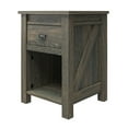 thumbnail image 4 of Woven Paths Scandi Farmhouse Nightstand, Weathered Oak, 4 of 10