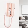 thumbnail image 2 of Teléfono de pared con cable Artisam vintage de disco giratorio rosa, 2 of 7