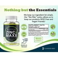Zinc Maxx Maximum Zinc Gluconate 50 mg per dose 100 Day Supply High Potency & Absorbance