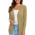 thumbnail image 2 of Urban CoCo Women's Button Down Lightweight Knit Cardigan Sweater with Pockets, 2 of 7