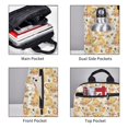 thumbnail image 5 of Balery Groovy Floral Lightweight Backpack for Men and Women - Durable and Water-Resistant, Ideal for School, Work, Travel, and Everyday Use, 5 of 9