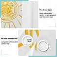 thumbnail image 4 of Sun Drawings Print Blackout Curtain Panels Drapes Privacy Assured with Light Filtering Curtains for Living room Bedroom Bathroom Window, 4 of 6