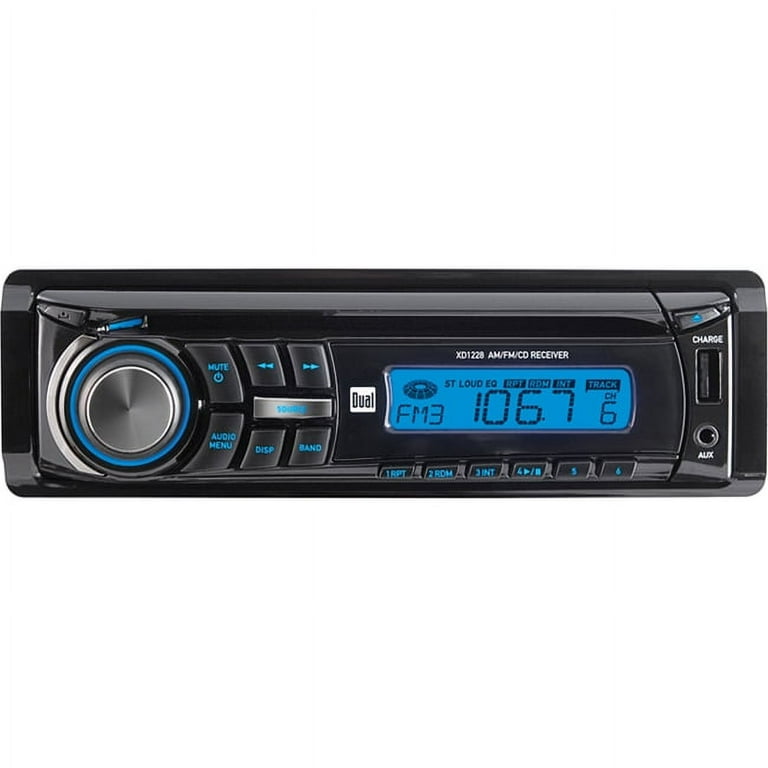 Dual Electronics Model XD1222 Am/Fm Radio Cd Receiver Aux