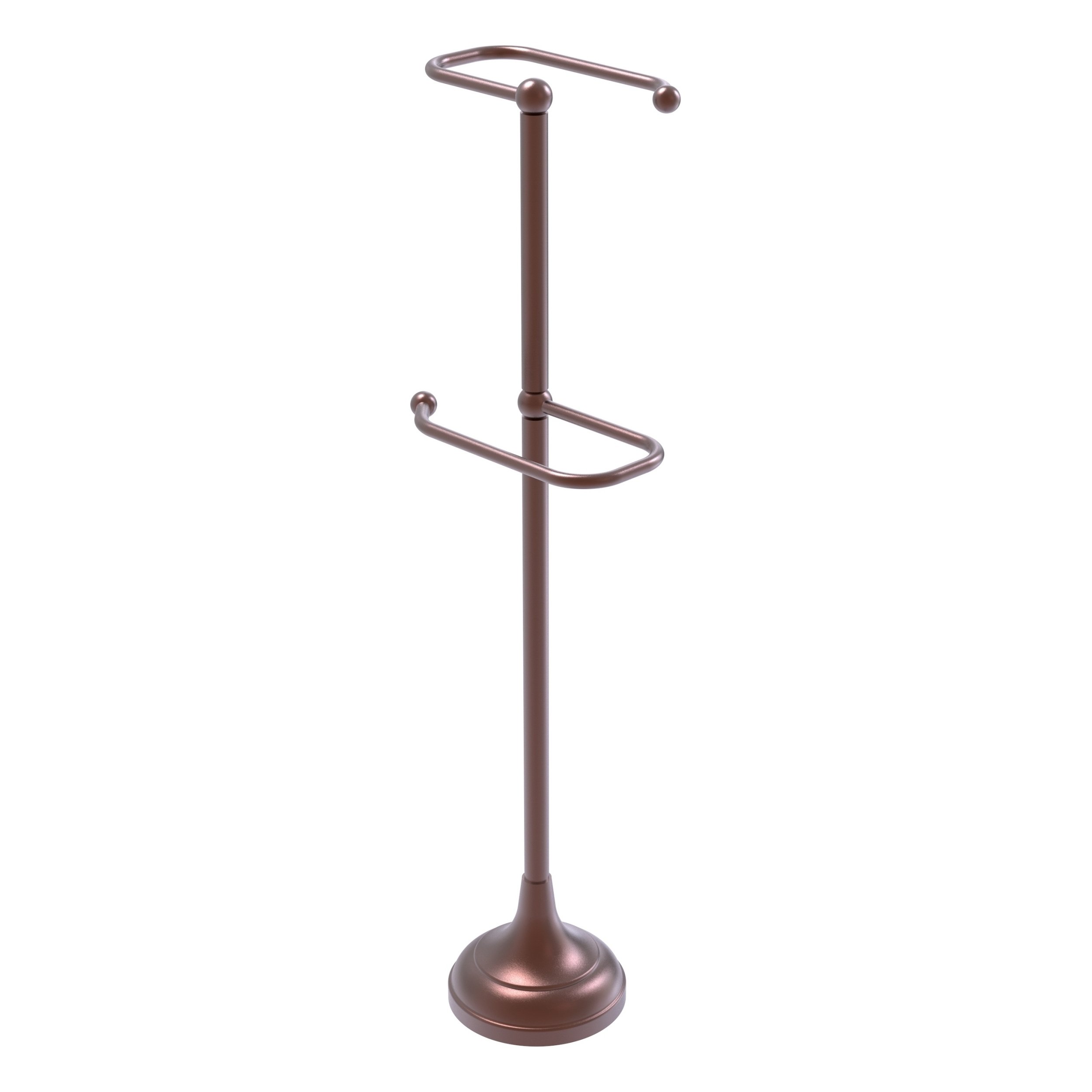 Freestanding Two Roll Toilet Tissue Stand Antique Copper Walmart