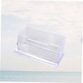 thumbnail image 3 of LOLIPPYY 2Ud Soporte Para Tarjetas De Transparente Material Premium Para Oficina, 3 of 8