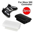 thumbnail image 3 of 2Pcs AA Battery Plastic Hard Back Cover Case Protector Compatible Xbox 360 Controller, 3 of 5