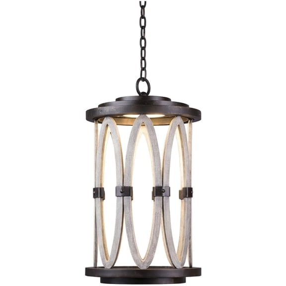 Belmont Large LED Hanging Lantern