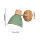 thumbnail image 3 of Aplique LED, lámpara decorativa de fondo, personalizable, moderna, para dormitorio, sala de estar, ajustable, de metal, base de madera, luz cálida, para oficina, 2 niveles,Wsvlmg, 3 of 9