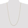 thumbnail image 2 of 14k Yellow Gold 30 Inch 1.5mm Rope Chain Necklace Pendant Charm, 2 of 9