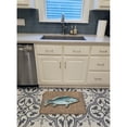 thumbnail image 3 of Carolines Treasures 8737RUG Fish Speckled Trout Machine Washable Memory Foam Mat 19Hx27W multicolor, 3 of 4