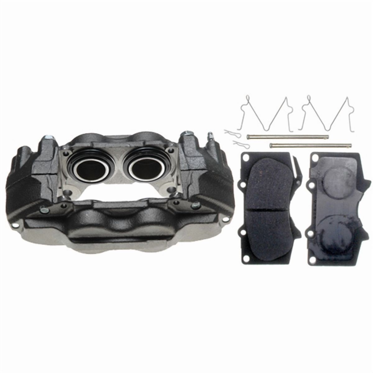 ACDelco Front Driver Side Disc Brake Caliper Assembly with Pads (Loaded) 18R2139 Fits 2006 Toyota Tundra