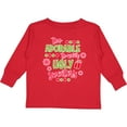 thumbnail image 3 of Inktastic Too Adorable to Wear Ugly Sweaters Boys or Girls Long Sleeve Toddler T-Shirt, 3 of 5