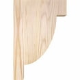 thumbnail image 3 of 3 1/2"W x 8"D x 12"H Alpine Smooth Corbel, Douglas Fir, 3 of 9