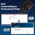 thumbnail image 7 of Warping Point Nightblade Pickleball Paddle Raw Carbon Fiber Foam-Filled Polymer Honeycomb Core UPA-A USAPA Approved Long Handle 1-Count, 7 of 7
