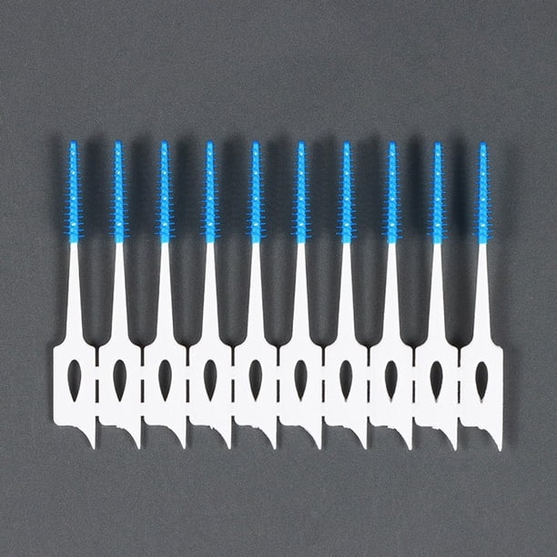 Cepillo interdental de silicona, cepillo interdental de goma suave, cepillo interdental, cepillo interdental, cepillo de dientes de ortodoncia