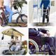 thumbnail image 3 of 2pack Cup Holder For Bike, Scooter, Golf Cart And Wheelchair; Universal Cup Holders For Utv/atv, Car, Boat; Drink Holder Accessories With Net Pocket A, 3 of 5