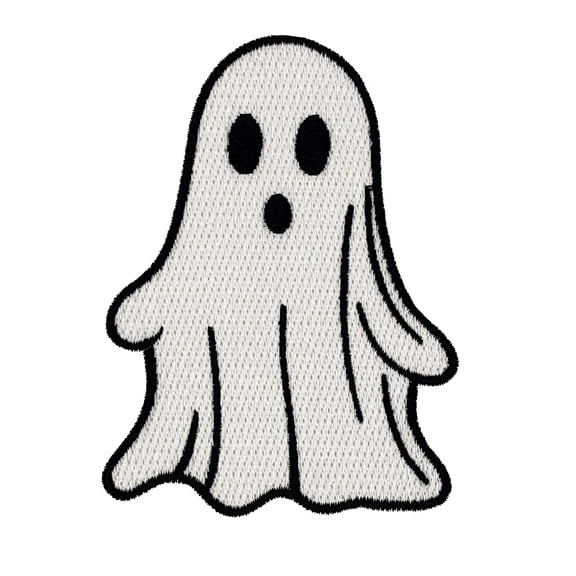 Ghost Embroidered Iron-on Patch | Clayton Jewelry Labs